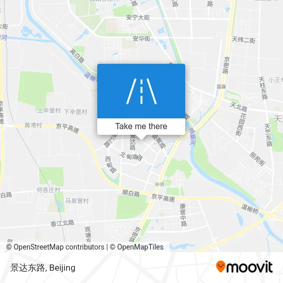 景达东路 map
