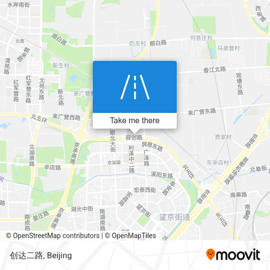创达二路 map