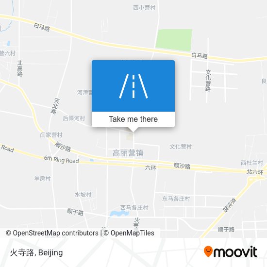 火寺路 map