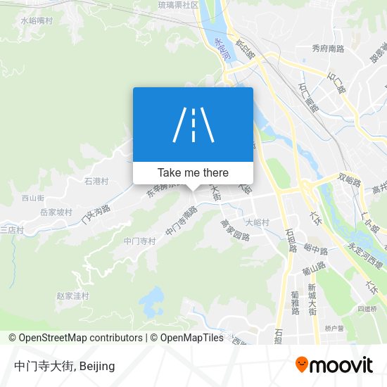 中门寺大街 map