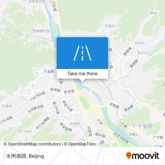 水闸南路 map