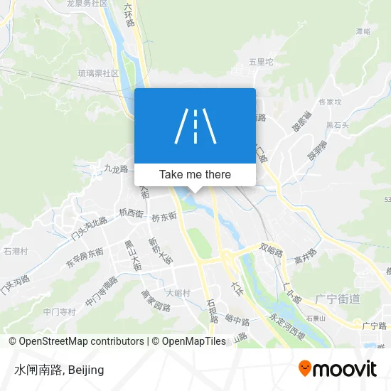 水闸南路 map