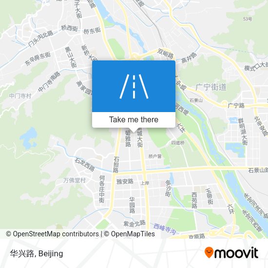 华兴路 map