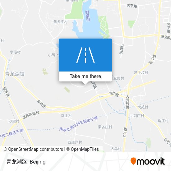 青龙湖路 map
