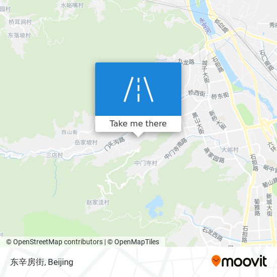 东辛房街 map