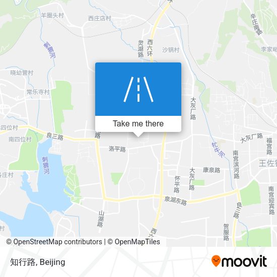 知行路 map
