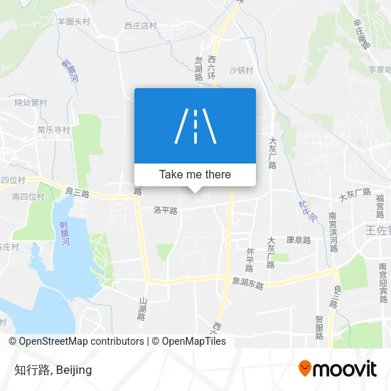 知行路 map