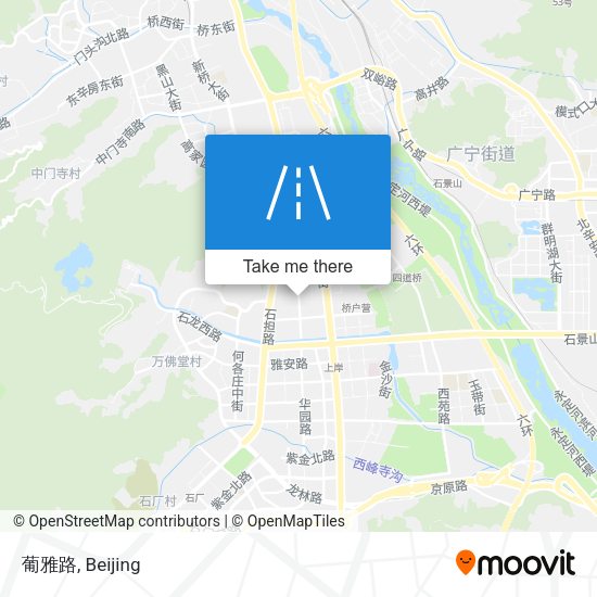 葡雅路 map