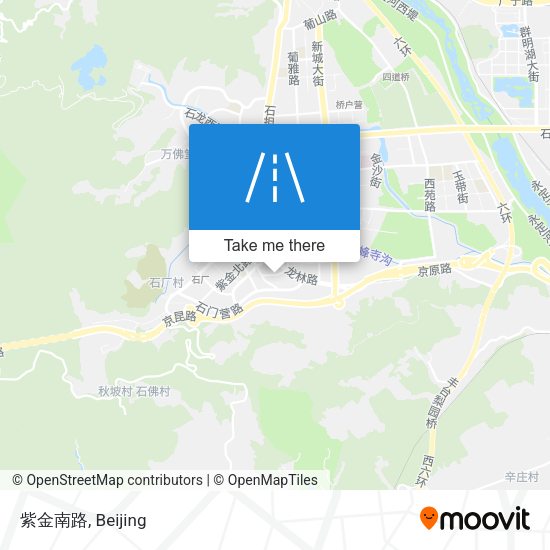 紫金南路 map
