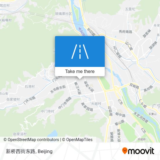 新桥西街东路 map