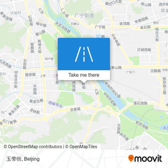 玉带街 map