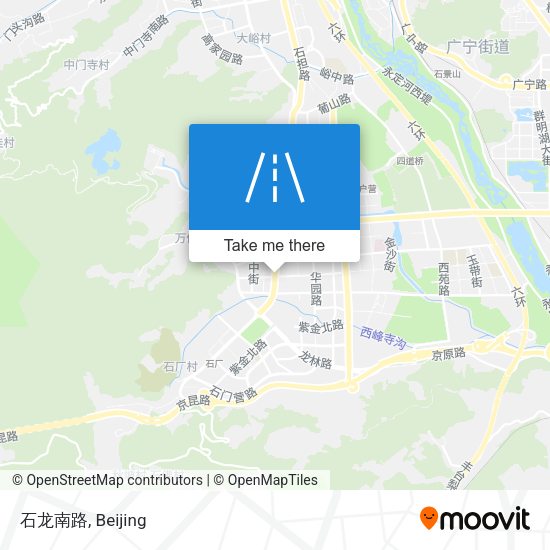 石龙南路 map