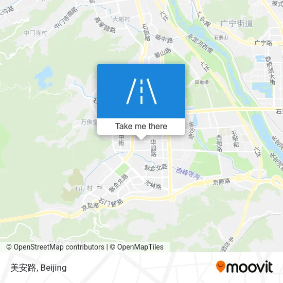 美安路 map