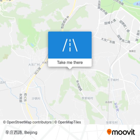 辛庄西路 map