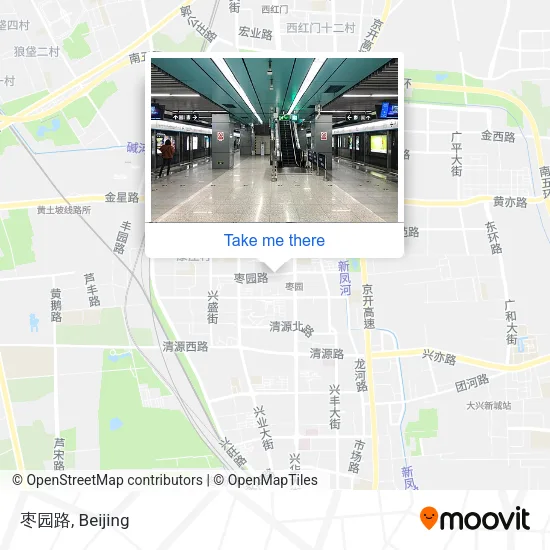 枣园路 map