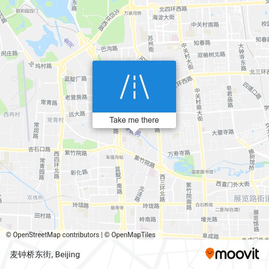 麦钟桥东街 map
