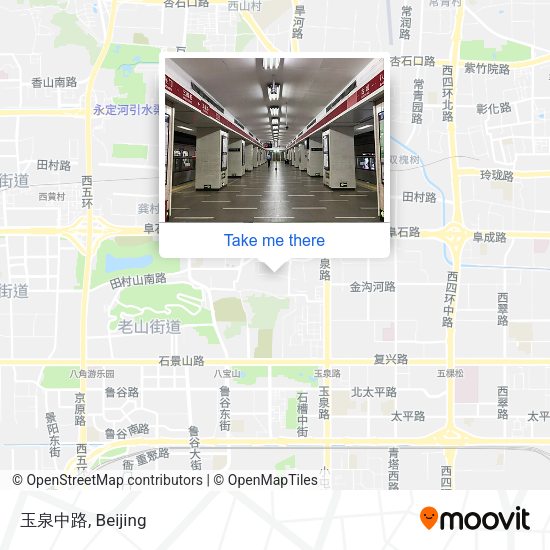 玉泉中路 map
