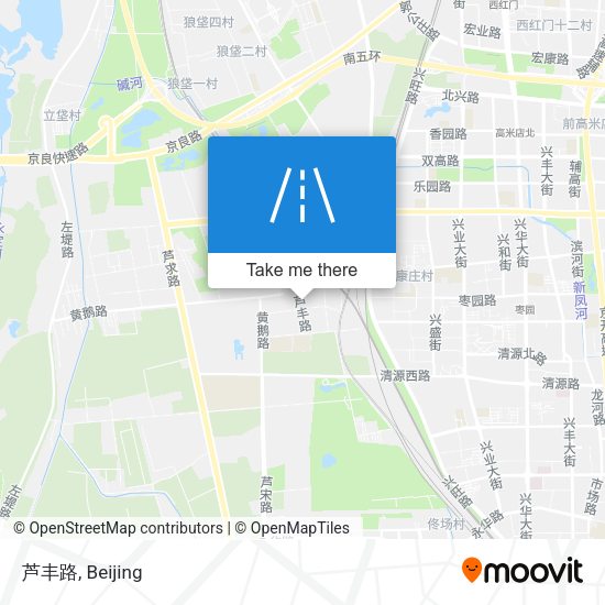 芦丰路 map