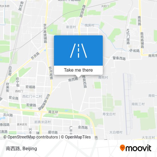 南西路 map