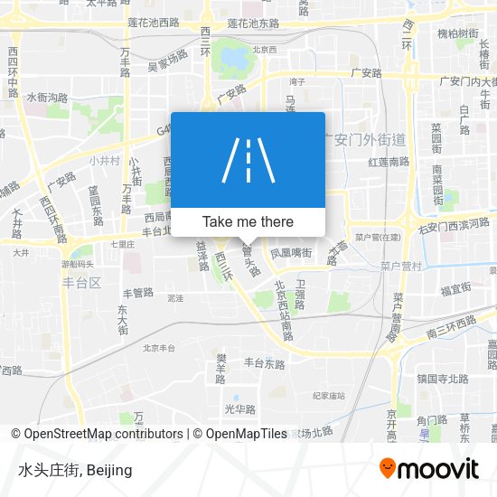 水头庄街 map