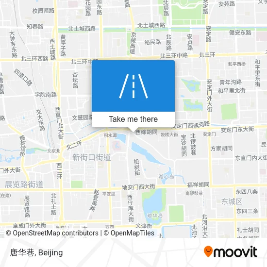 唐华巷 map