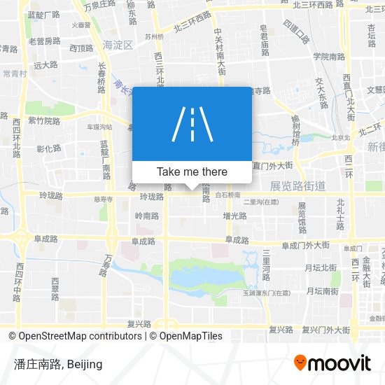 潘庄南路 map