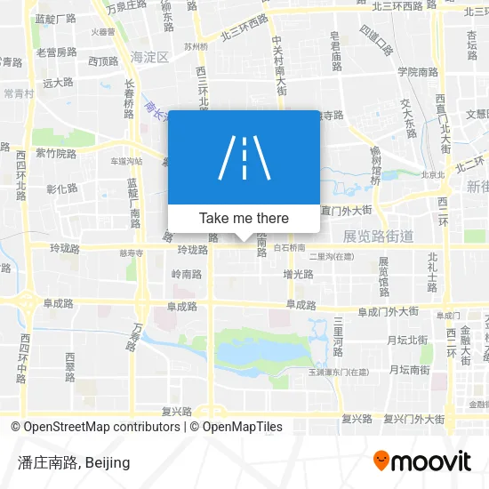 潘庄南路 map