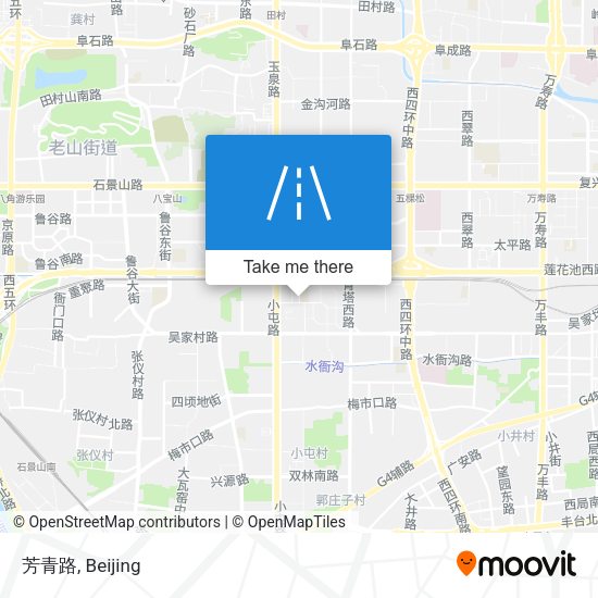 芳青路 map