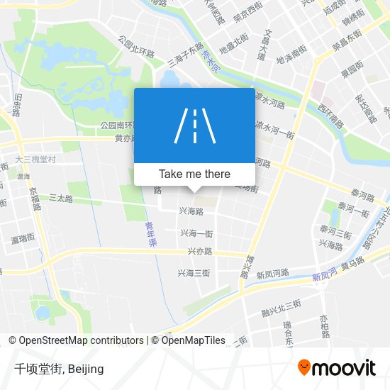 千顷堂街 map