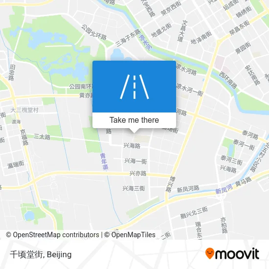 千顷堂街 map