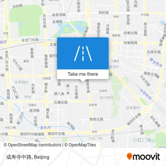成寿寺中路 map