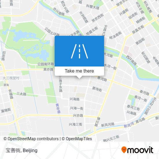 宝善街 map