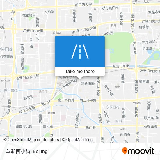 革新西小街 map