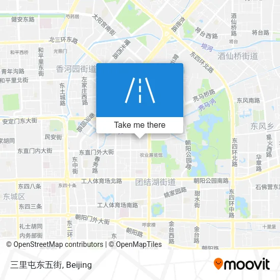 三里屯东五街 map