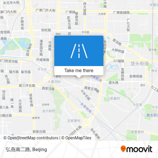 弘燕南二路 map
