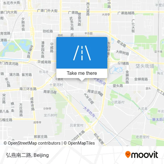弘燕南二路 map