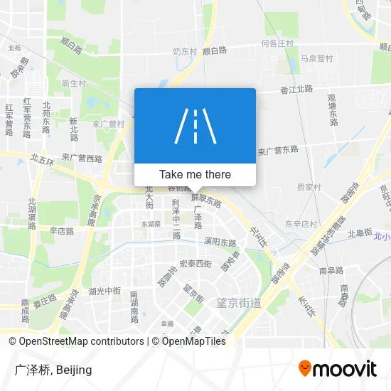 广泽桥 map