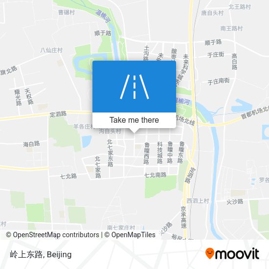 岭上东路 map