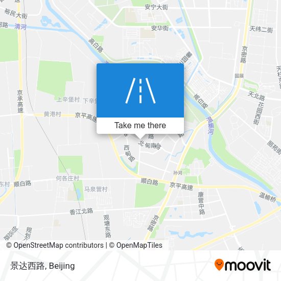 景达西路 map