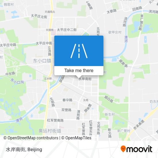 水岸南街 map