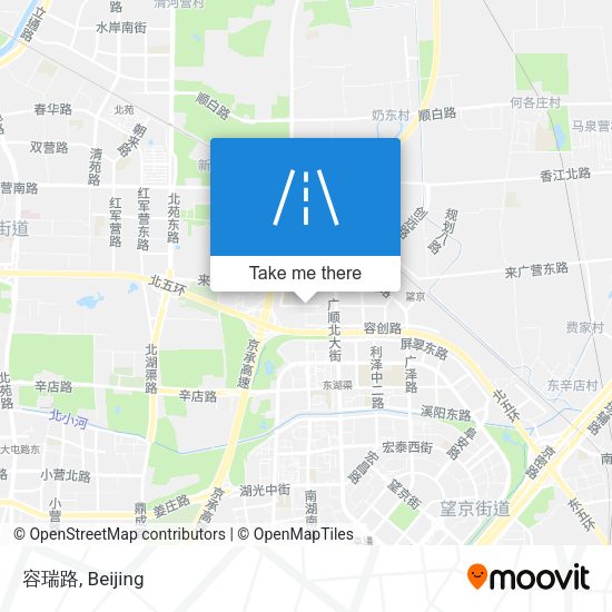 容瑞路 map