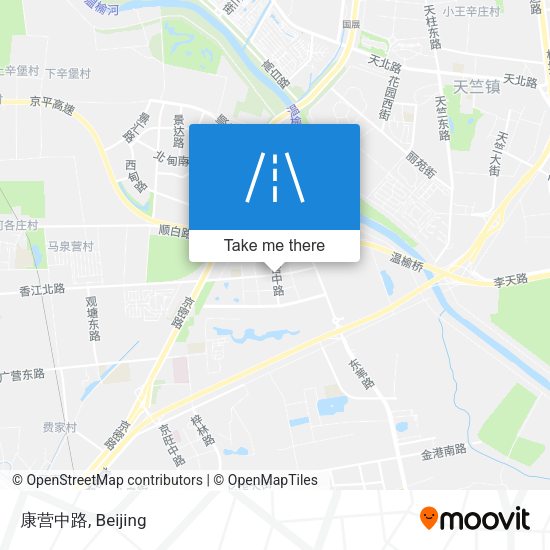 康营中路 map