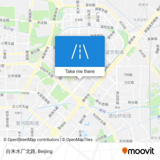 自来水厂北路 map