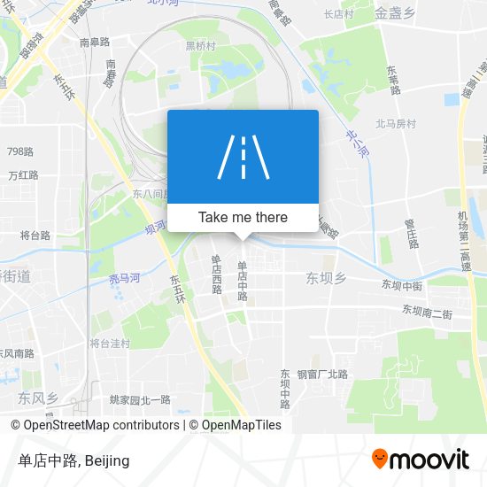 单店中路 map