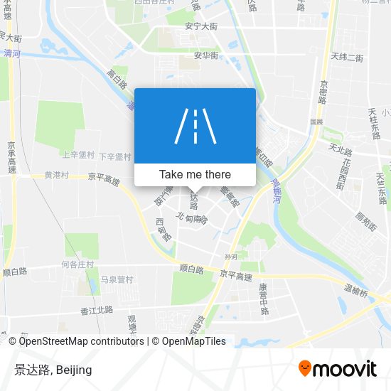 景达路 map