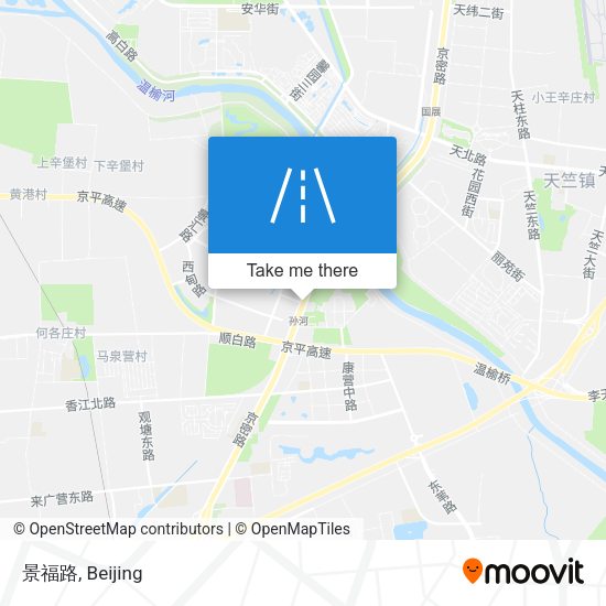 景福路 map