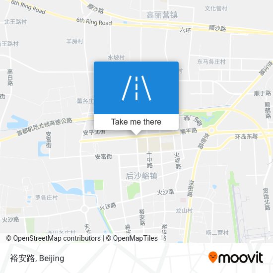 裕安路 map