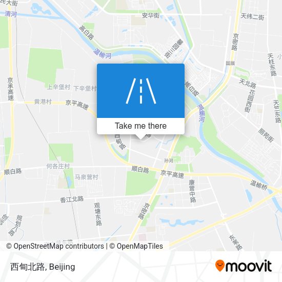 西甸北路 map
