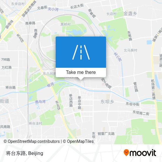 将台东路 map