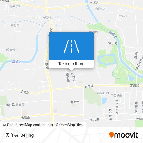 天宜街 map